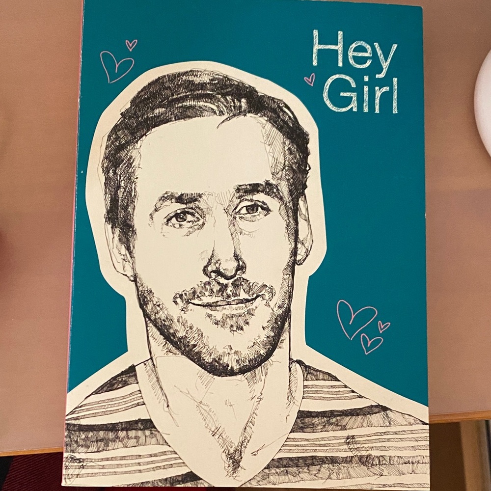 Chronicle Books Teal 'Hey Girl' Journal